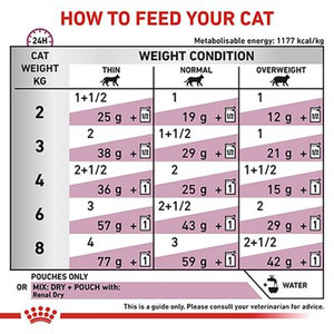 Royal Canin Veterinary Diet Renal Chicken Wet Cat Food Pouches