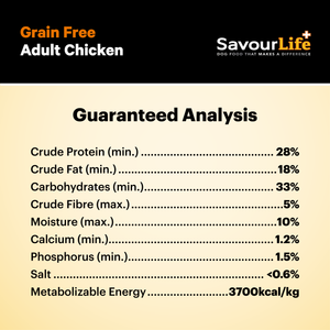 SavourLife Grain Free Dry Dog Food Chicken