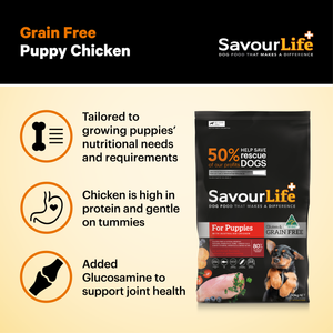 SavourLife Grain Free Dry Puppy Food Chicken