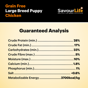 SavourLife Grain Free Large Breed Dry Puppy Food