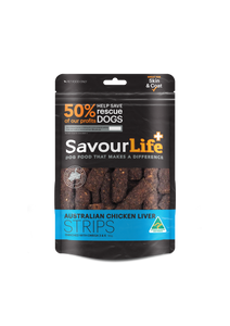 SavourLife Liver Strips Dog Treats