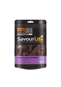 Savourlife Roo Strips Dog Treats