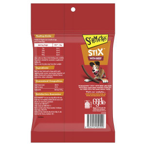 Schmackos Stix Beef Dog Treats