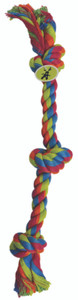 Scream 3-Knot Rope Dog Toy