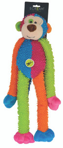 Scream Crew Monkey Dog Toy