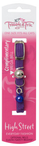 Trouble & Trix Cat Collar Purple
