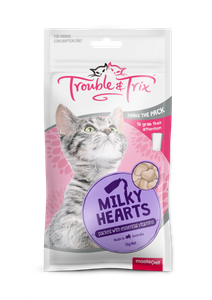 Trouble & Trix Cat Treat Milky Heart