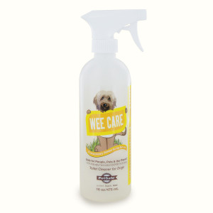 475ml bottle of Wee Care cleaning solution for the Pet Loo Pet Toilet