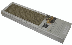 ZeeZ Single Width Cardboard Scratcher White