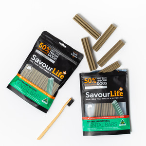 SavourLife Dental Bar Dog Treats Medium/Large