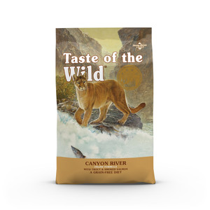 Taste of the Wild Canyon River Trout & Smoked Salmon Dry Cat Food