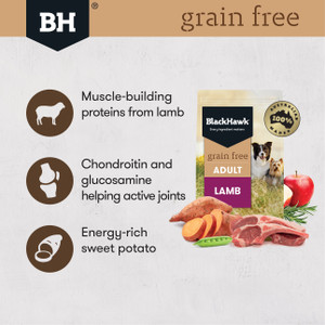 Black Hawk Grain Free Lamb Dry Adult Dog Food other