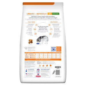 Hill's Prescription Diet Metabolic + Urinary Care Dry Dog Food