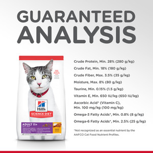 Hill's Science Diet Adult 11+ Senior Dry Cat Food
