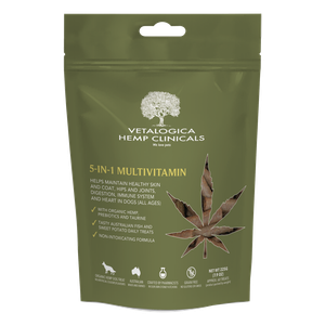 Vetalogica Hemp Clinicals 5 in 1 Multi Treats For Dogs