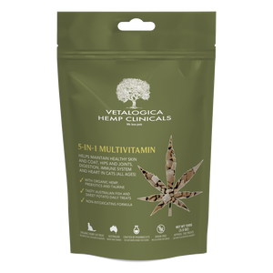 Vetalogica Hemp Clinicals 5 in 1 Multi Treats For Cats