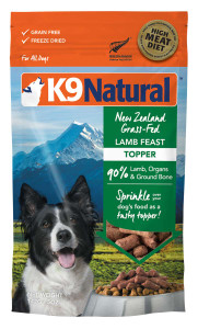 K9 Natural Dry Lamb Topper