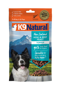 K9 Natural Dry Beef & Hoki Topper