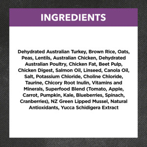 Ivory Coat Dry Dog Food Large Breed Turkey and Brown Rice