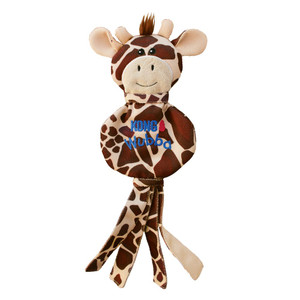 KONG Wubba No Stuff Giraffe Dog Toy