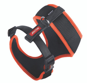 Kazoo Active Soft Dog Walking Harness Slate Orange
