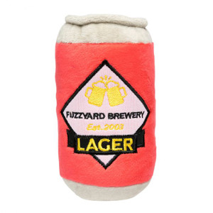 FuzzYard Can Of Beer Dog Toy