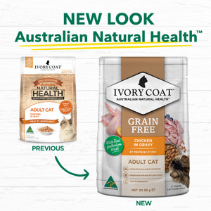 Ivory Coat Wet Cat Food Chicken Gravy