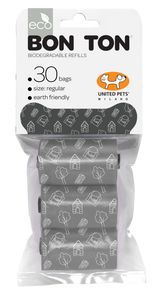 Bon Ton Biodegradable Doggy Waste Bag Refill Grey