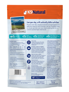 K9 Natural Beef & Hoki Freeze Dried Dog Food