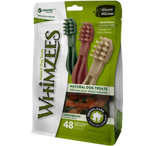 Whimzees Toothbrush Star Dog Treats Extra Small