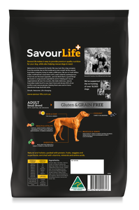 SavourLife Grain Free Small Breed Dry Dog Food back