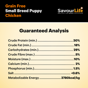 SavourLife Grain Free Small Breed Dry Puppy Food