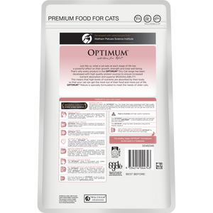 Optimum Mature 8+ Salmon Chunks in Jelly Wet Cat Food