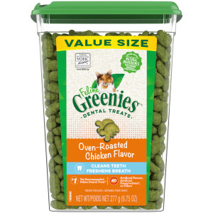 Greenies Feline Roasted Chicken Dental Treats