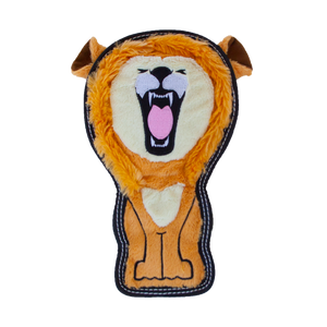Outward Hound Invincibles Tough Seamz Lion Dog Toy