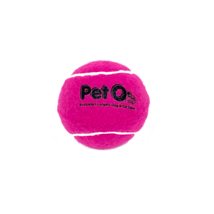 PetO Tennis Ball Squeaker Dog Toy