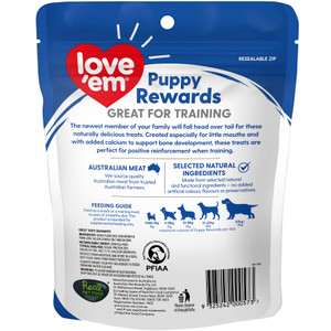 Love Em Liver Puppy Rewards Dog Treats