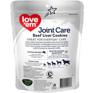 Love Em Joint Care Beef Liver Cookie Dog Treats