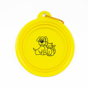 PetO Portable Collapsible Dog & Cat Bowl Assorted