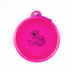 PetO Portable Collapsible Dog & Cat Bowl Assorted