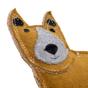 Outback Tails Darren Dingo Wool Dog Toy