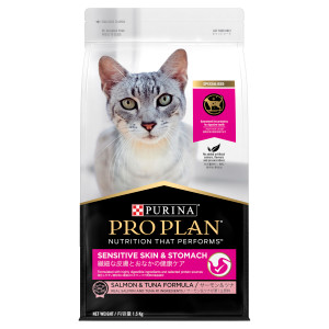 Pro Plan Sensitive Skin & Stomach Salmon & Tuna Dry Cat Food
