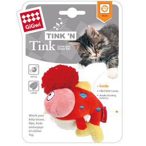 GIGwi Tink'n Fish Cat Toy with Bell & Catnip