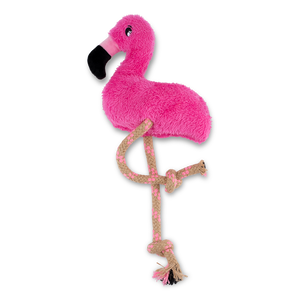 Beco Hemp Rope Flamingo Dog Toy