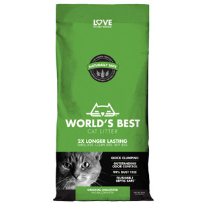 World's Best Original Unscented Cat Litter