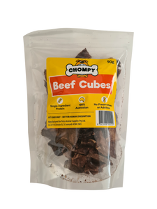 CHOMPY Beef Cubes Dog Treats