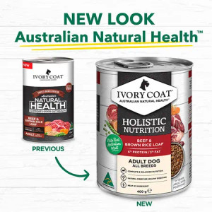Ivory Coat Beef & Brown Rice Loaf Wet Dog Food