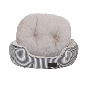 La Doggie Vita Hamptons Stripe Shell Bed