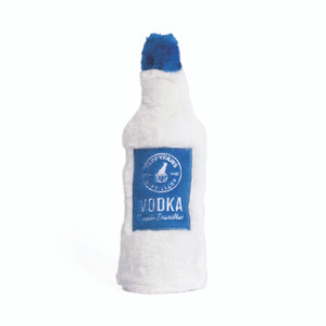 Zippy Paws Happy Hour Crusherz Vodka Dog Toy