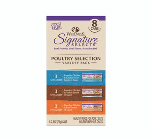 Wellness CORE Signature Selects Poultry Variety Pack Wet Cat Food